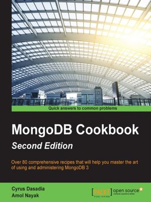 cover image of MongoDB Cookbook